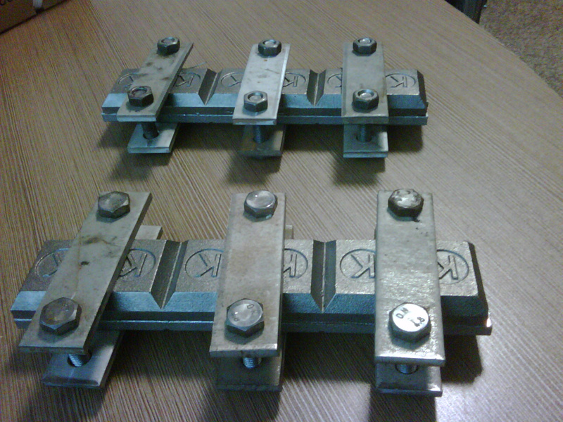 High temperature brazing workpiece 4